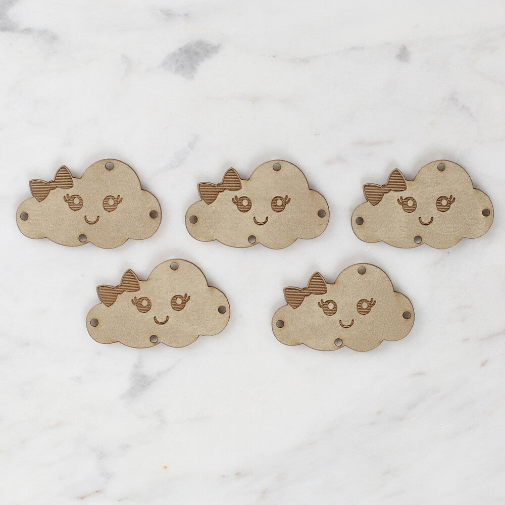 Loren Crafts Figürlü Deri Arma 5 Adet - 1575